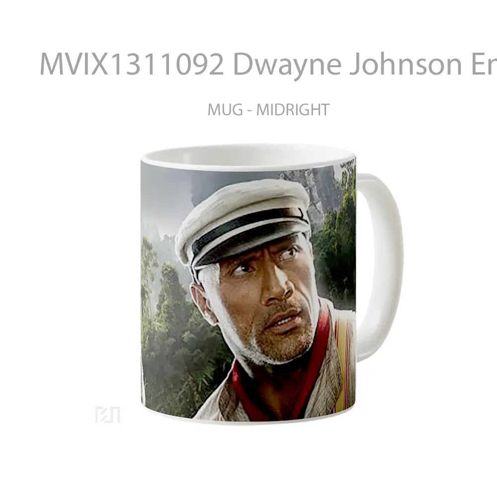 Mug Dwayne Johnson En Jungle Cruise Gelas Keramik Unik - All-side / Desain