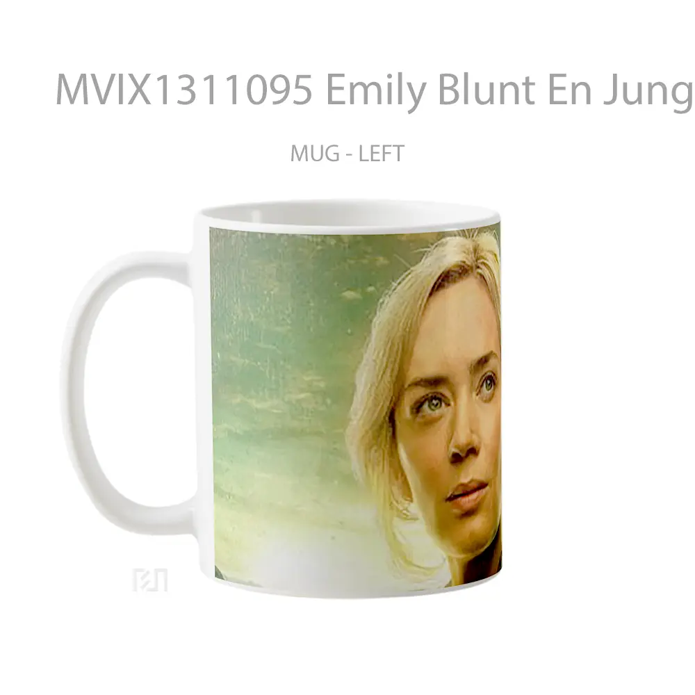 Mug Emily Blunt En Jungle Cruise Gelas Keramik Unik - All-side / Desain