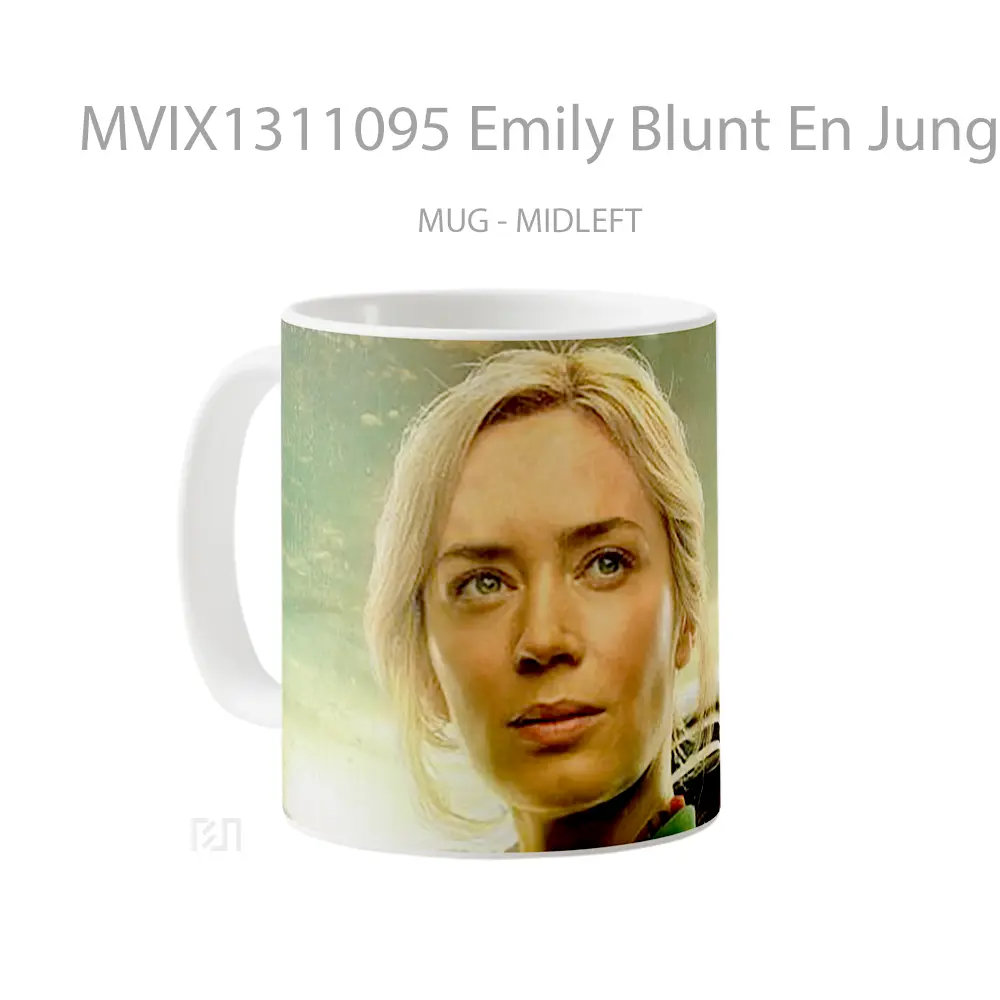 Mug Emily Blunt En Jungle Cruise Gelas Keramik Unik - All-side / Desain