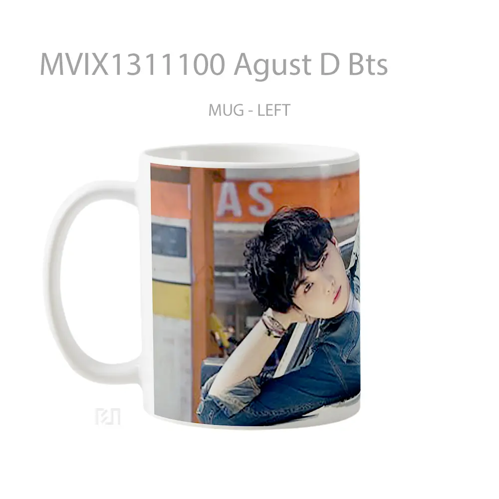 Mug Agust D Bts Gelas Keramik Unik - All-side / Desain