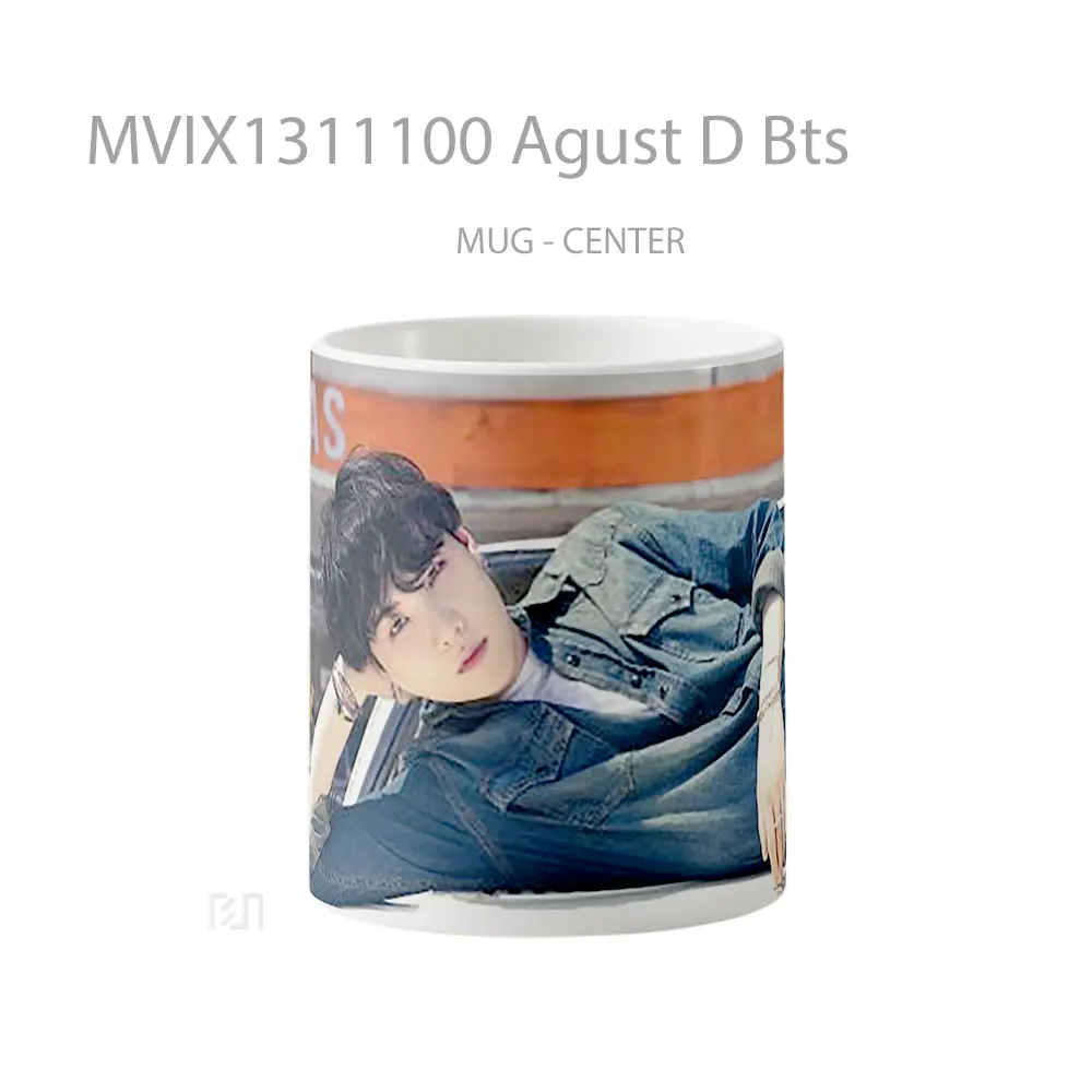 Mug Agust D Bts Gelas Keramik Unik