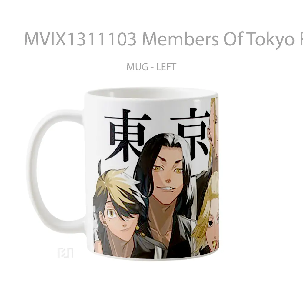 Mug Members Of Tokyo Revengers Gelas Keramik Unik - All-side / Desain