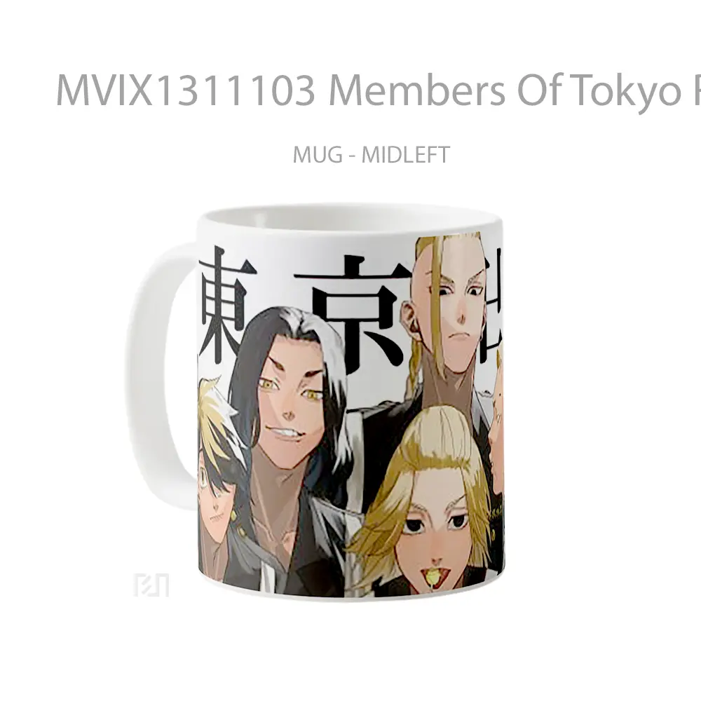 Mug Members Of Tokyo Revengers Gelas Keramik Unik - All-side / Desain
