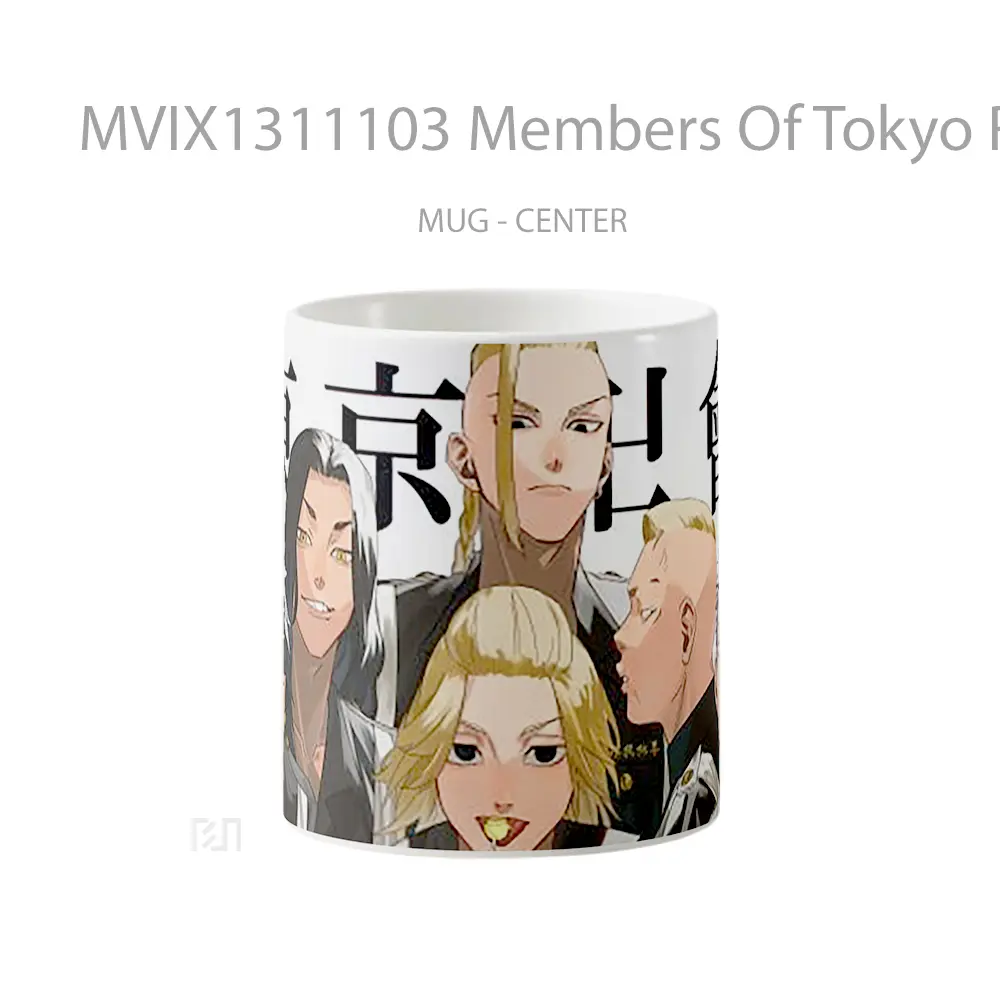 Mug Members Of Tokyo Revengers Gelas Keramik Unik