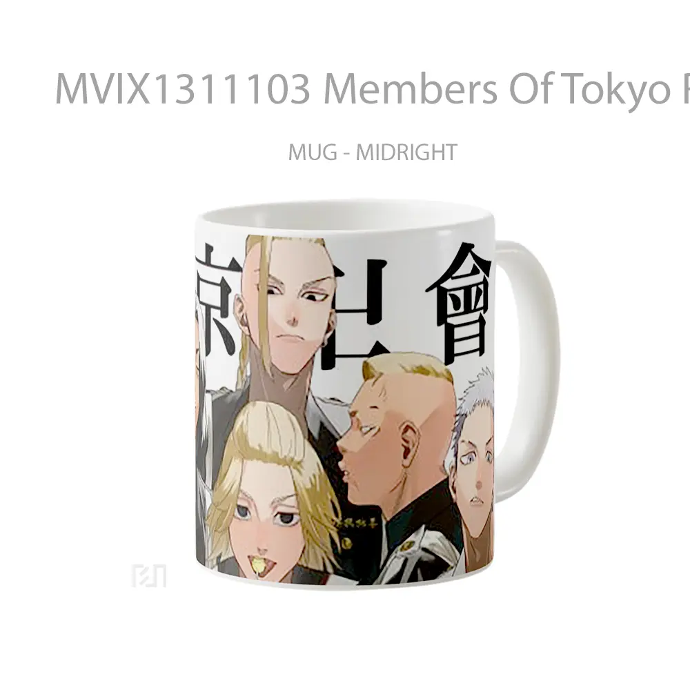 Mug Members Of Tokyo Revengers Gelas Keramik Unik - All-side / Desain