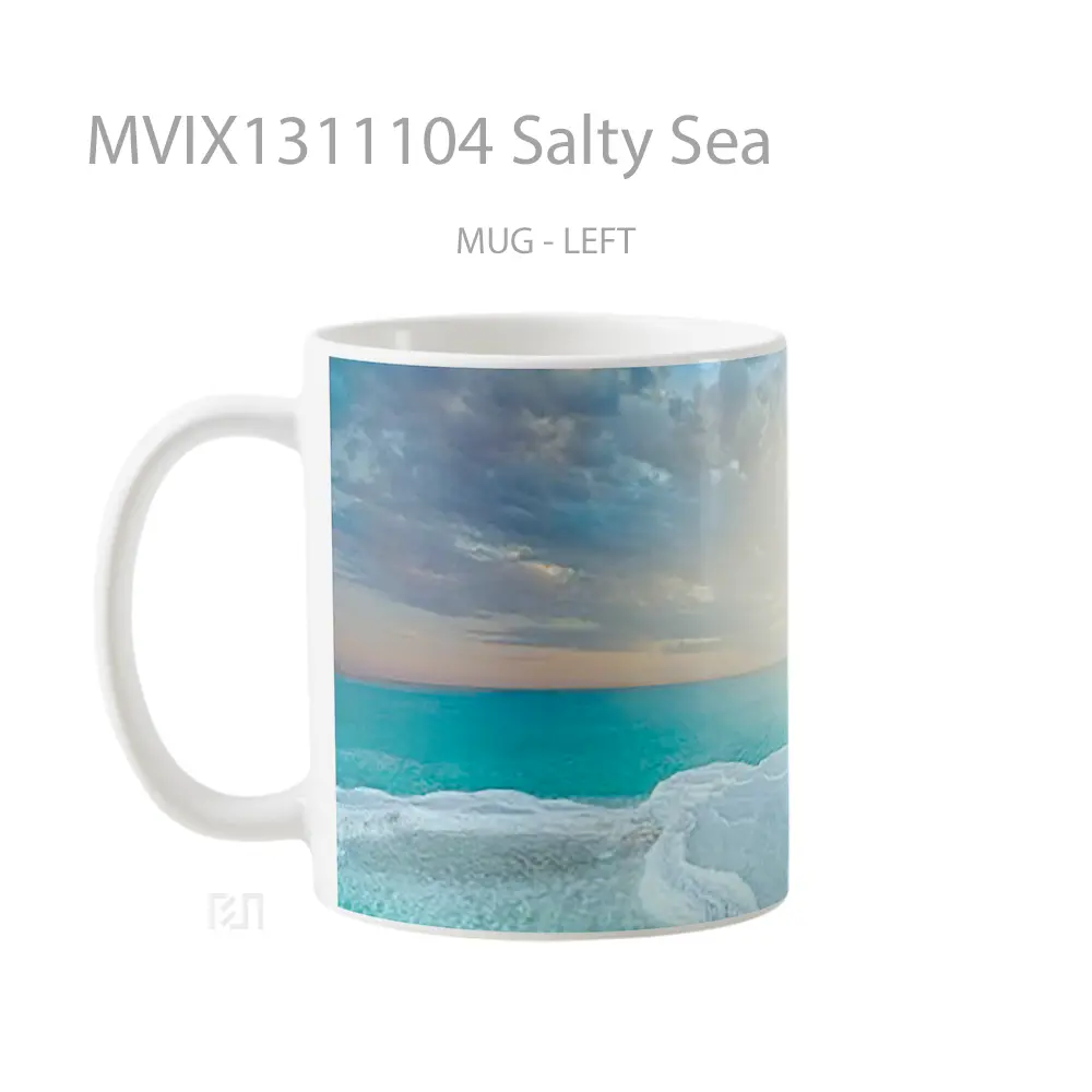 Mug Salty Sea Gelas Pemandangan Alam - All-side / Desain