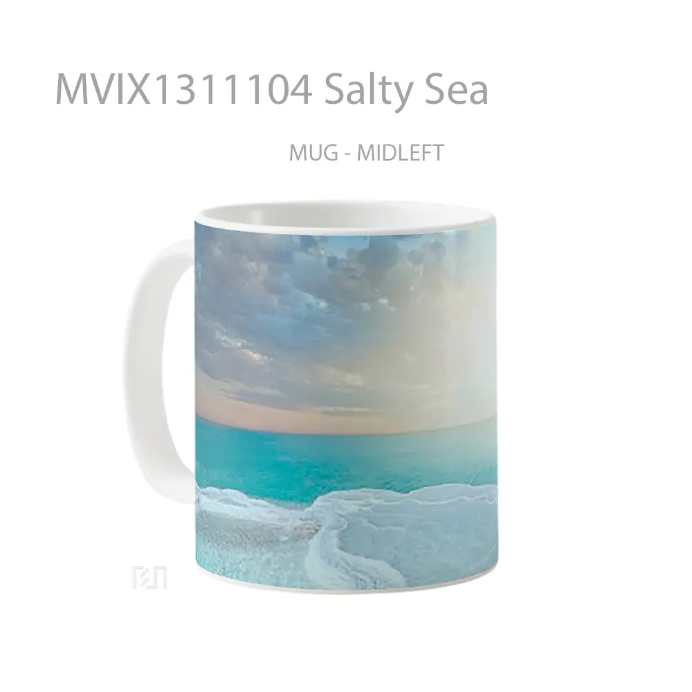 Mug Salty Sea Gelas Pemandangan Alam - All-side / Desain