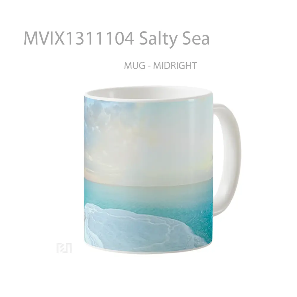 Mug Salty Sea Gelas Pemandangan Alam - All-side / Desain