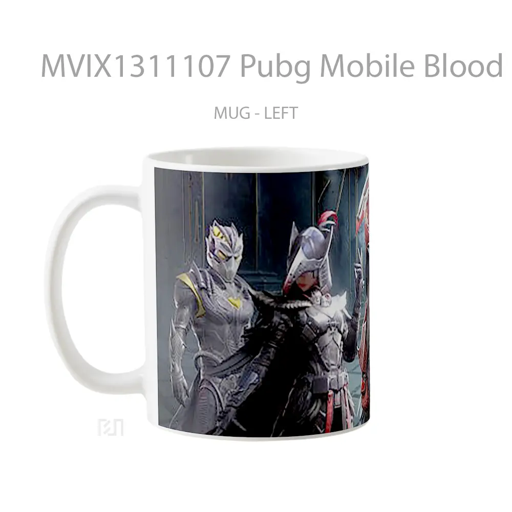 Mug Pubg Mobile Blood Raven X Suit Set Outfit Cangkir Gamer - All-side / Desain