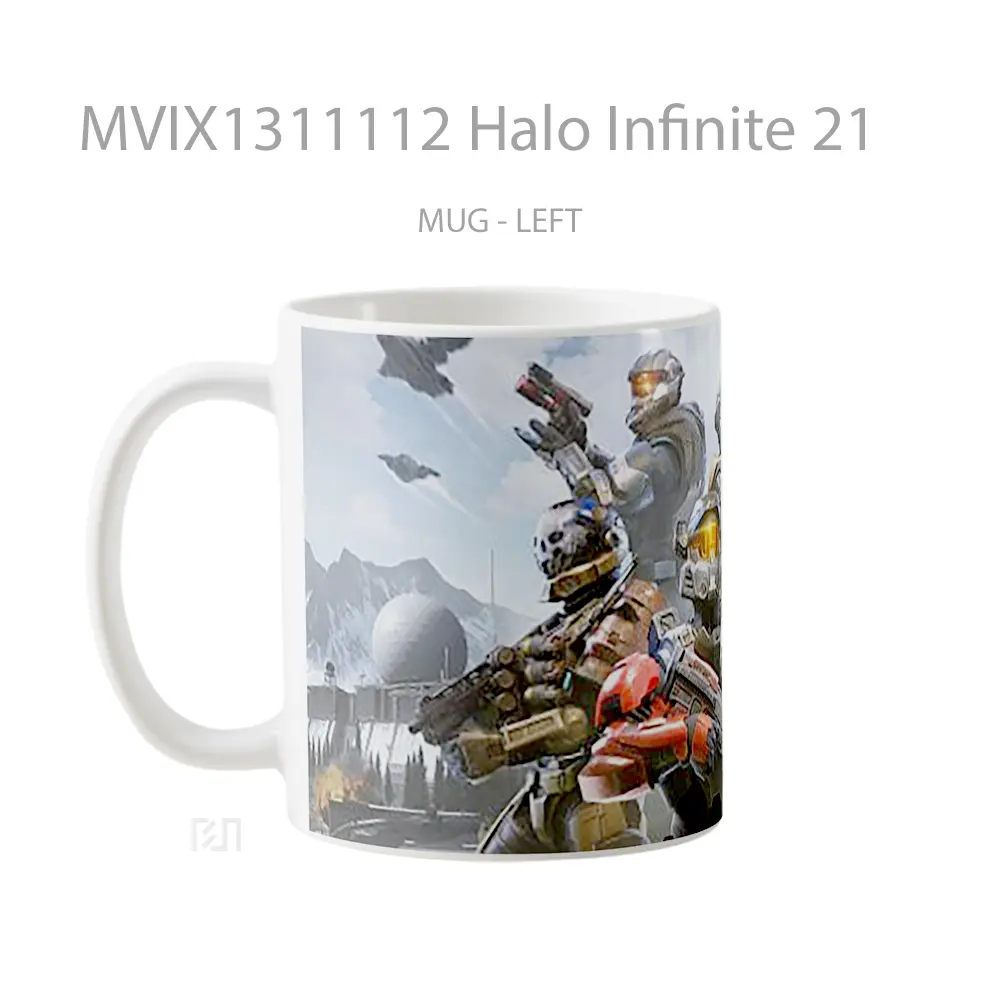 Mug Halo Infinite 21 Cangkir Gamer - All-side / Desain