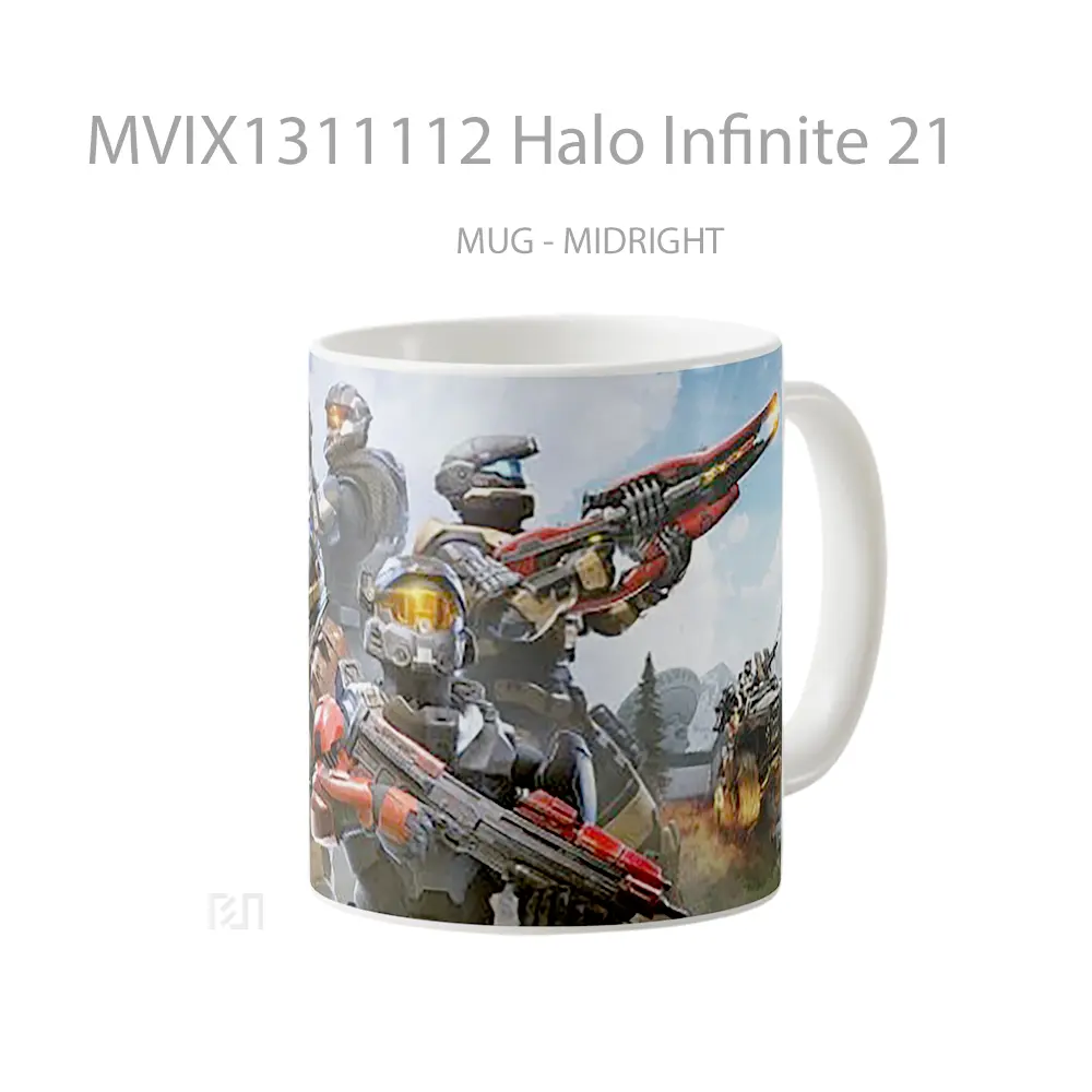 Mug Halo Infinite 21 Cangkir Gamer - All-side / Desain