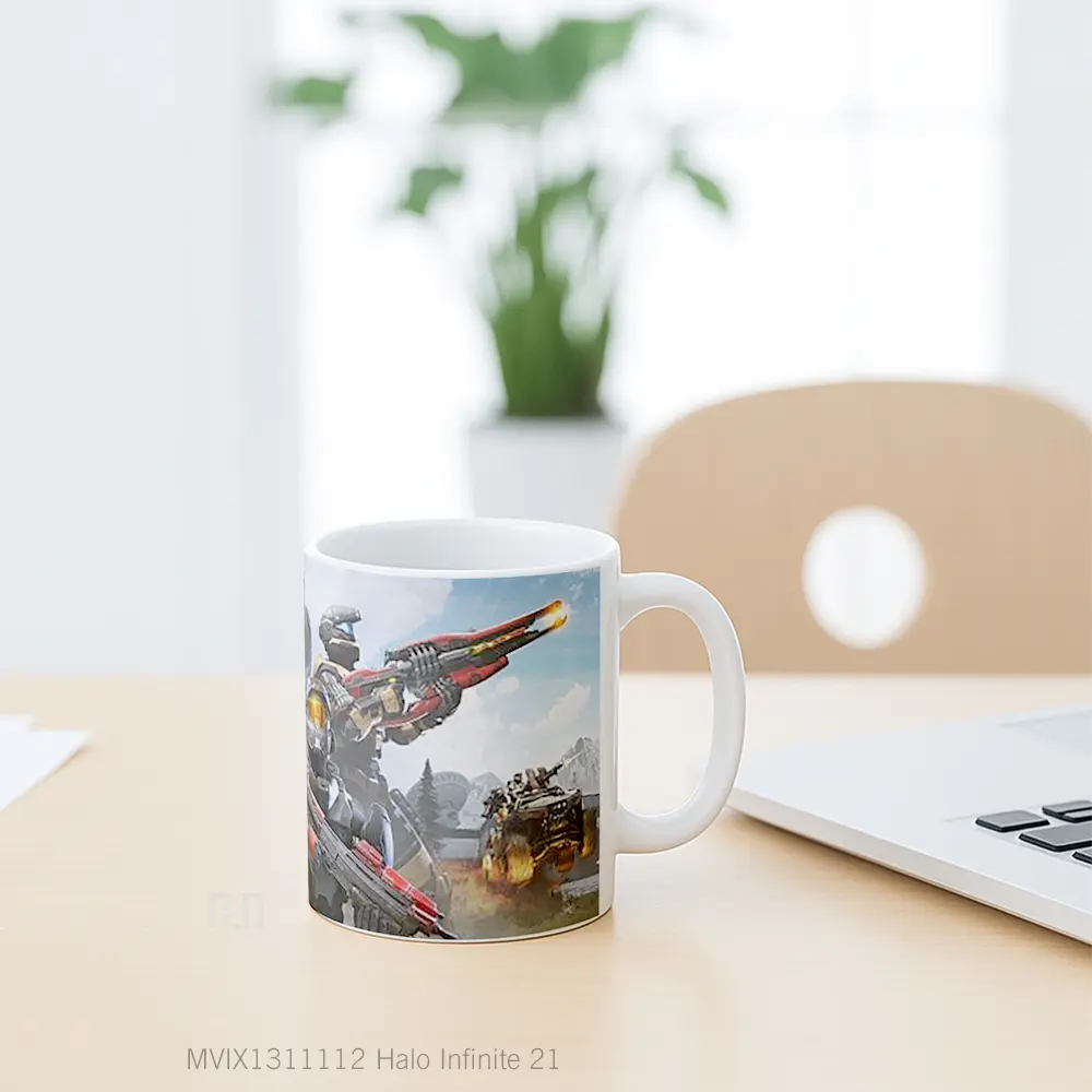 Mug Halo Infinite 21 Cangkir Gamer - All-side / Desain