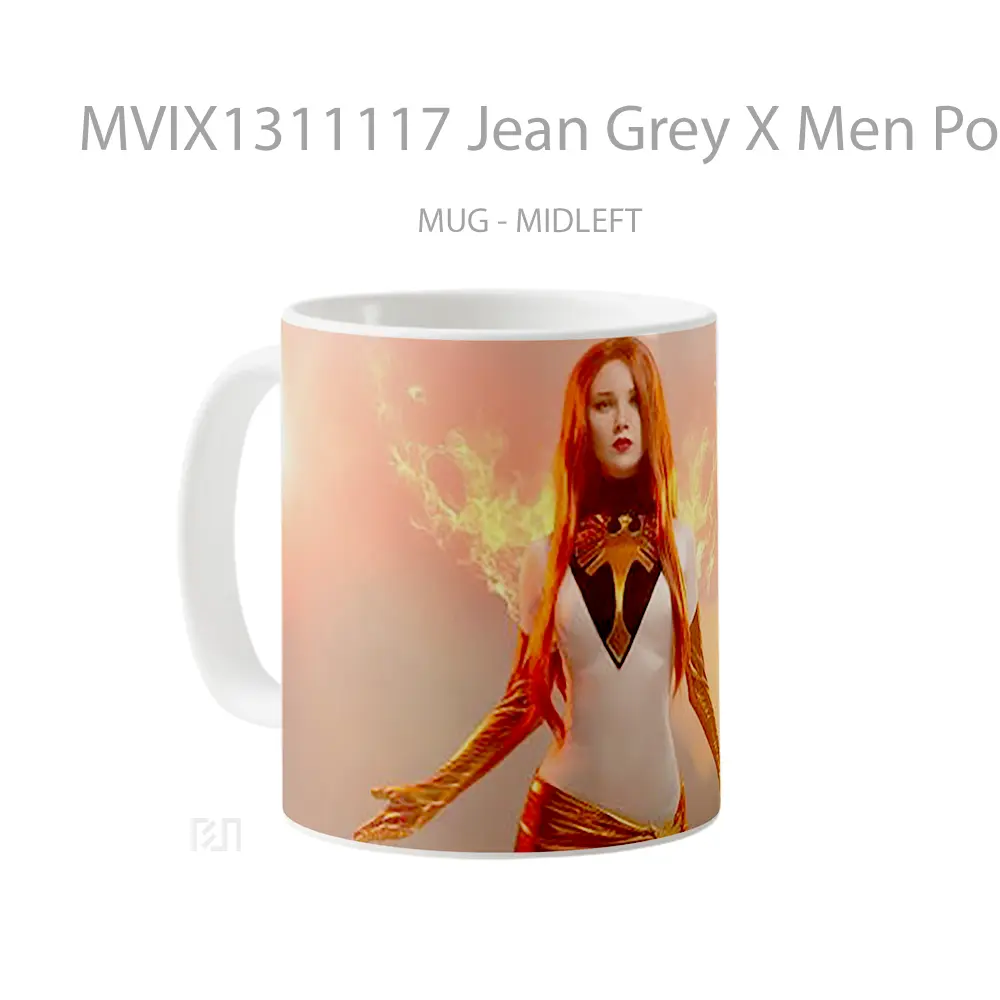 Mug Jean Grey X Men Powers Cosplay Gelas Keramik Unik - All-side / Desain