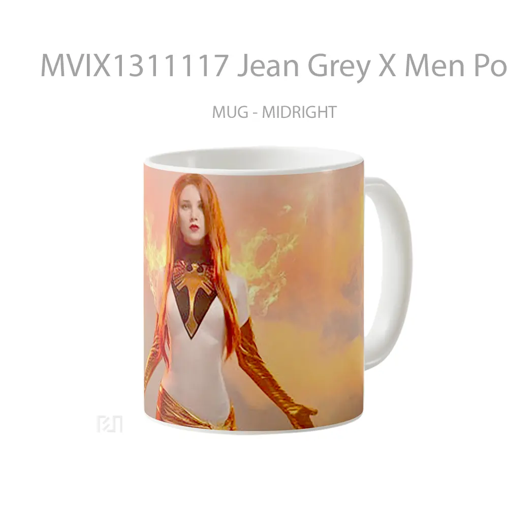 Mug Jean Grey X Men Powers Cosplay Gelas Keramik Unik - All-side / Desain