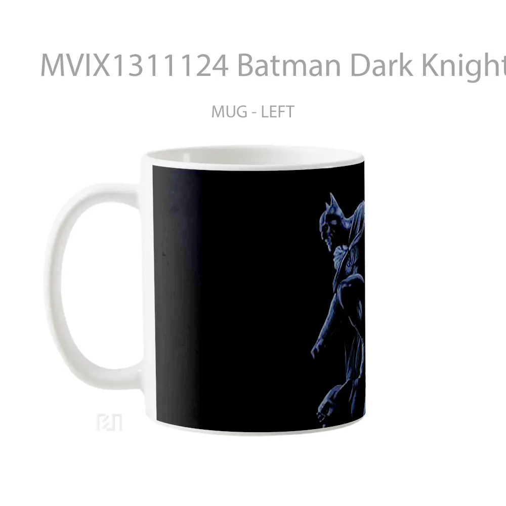 Mug Batman Dark Knight Illustration Gelas Superhero - All-side / Desain