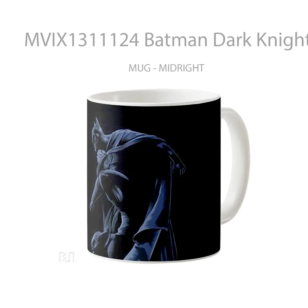 Mug Batman Dark Knight Illustration Gelas Superhero - All-side / Desain