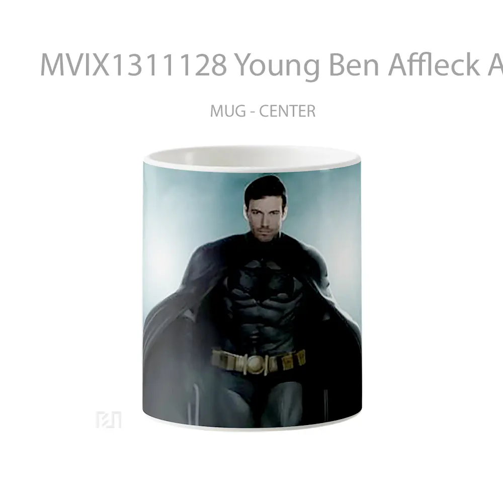 Mug Young Ben Affleck As Batman Gelas Superhero