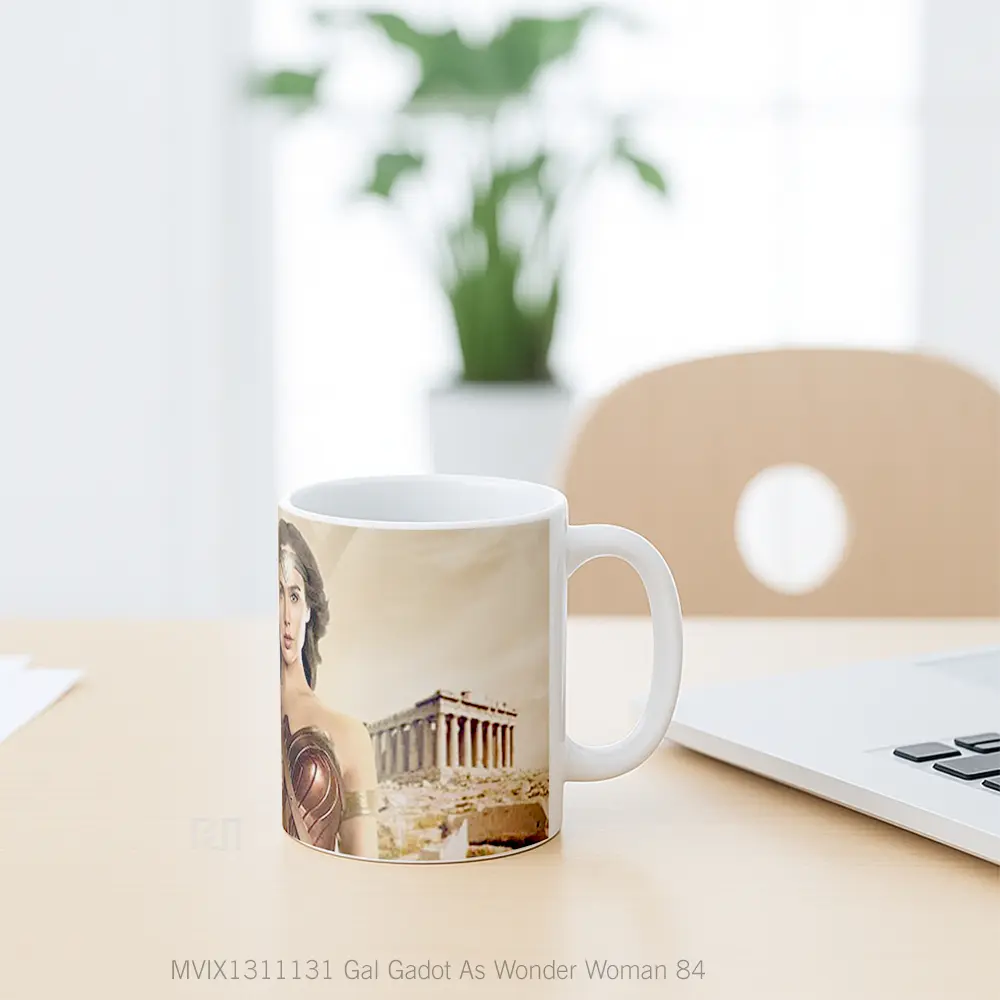 Mug Gal Gadot As Wonder Woman 84 Gelas Superhero - All-side / Desain