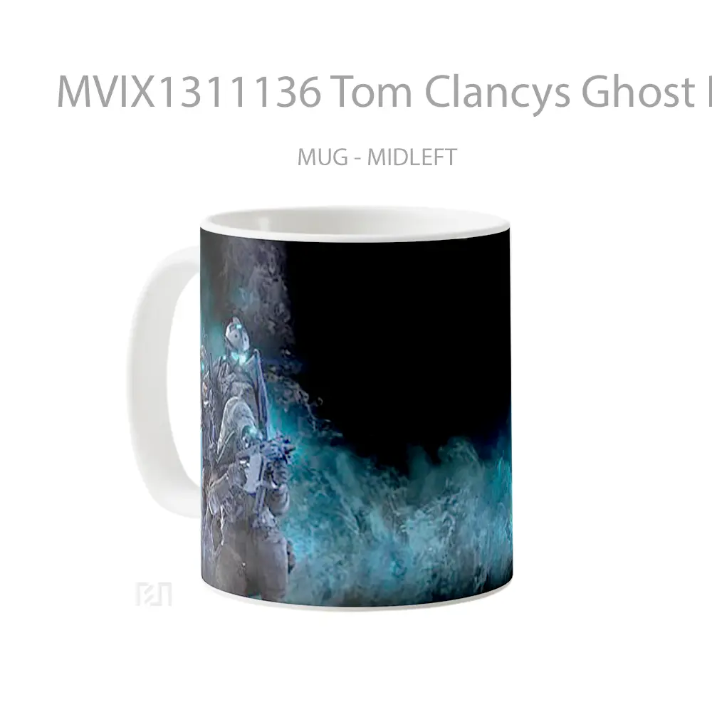 Mug Tom Clancys Ghost Recon Gelas Keramik Unik - All-side / Desain
