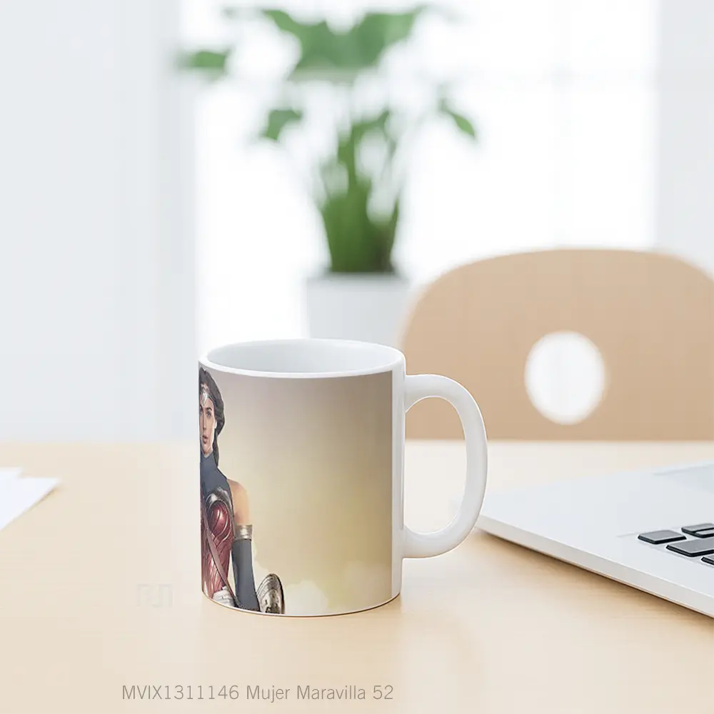 Mug Mujer Maravilla 52 Gelas Keramik Unik - All-side / Desain