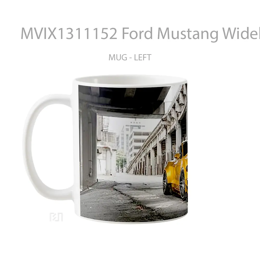 Mug Ford Mustang Wideboy Cgi Cangkir Mobil - All-side / Desain
