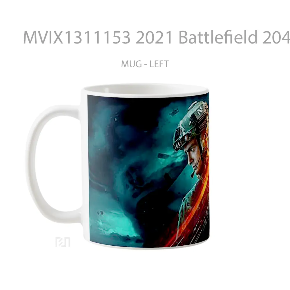 Mug 2021 Battlefield 2042 Gelas Keramik Unik - All-side / Desain