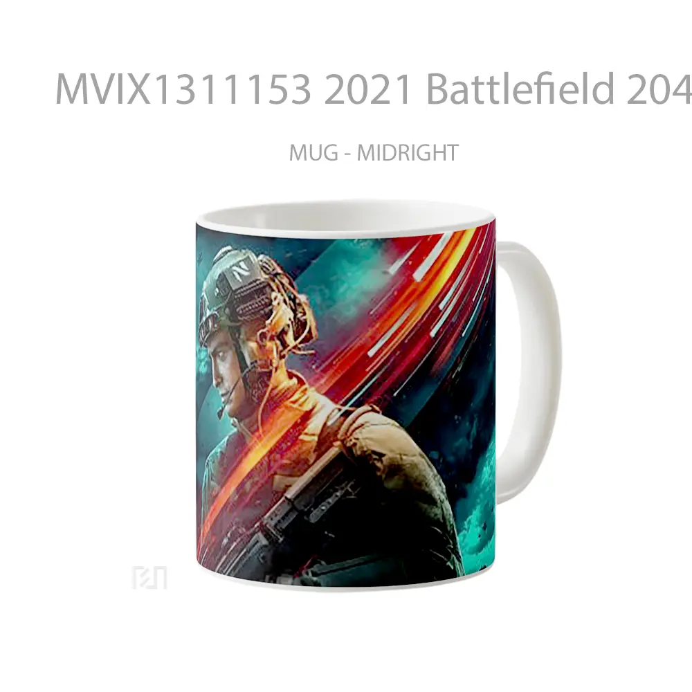 Mug 2021 Battlefield 2042 Gelas Keramik Unik - All-side / Desain