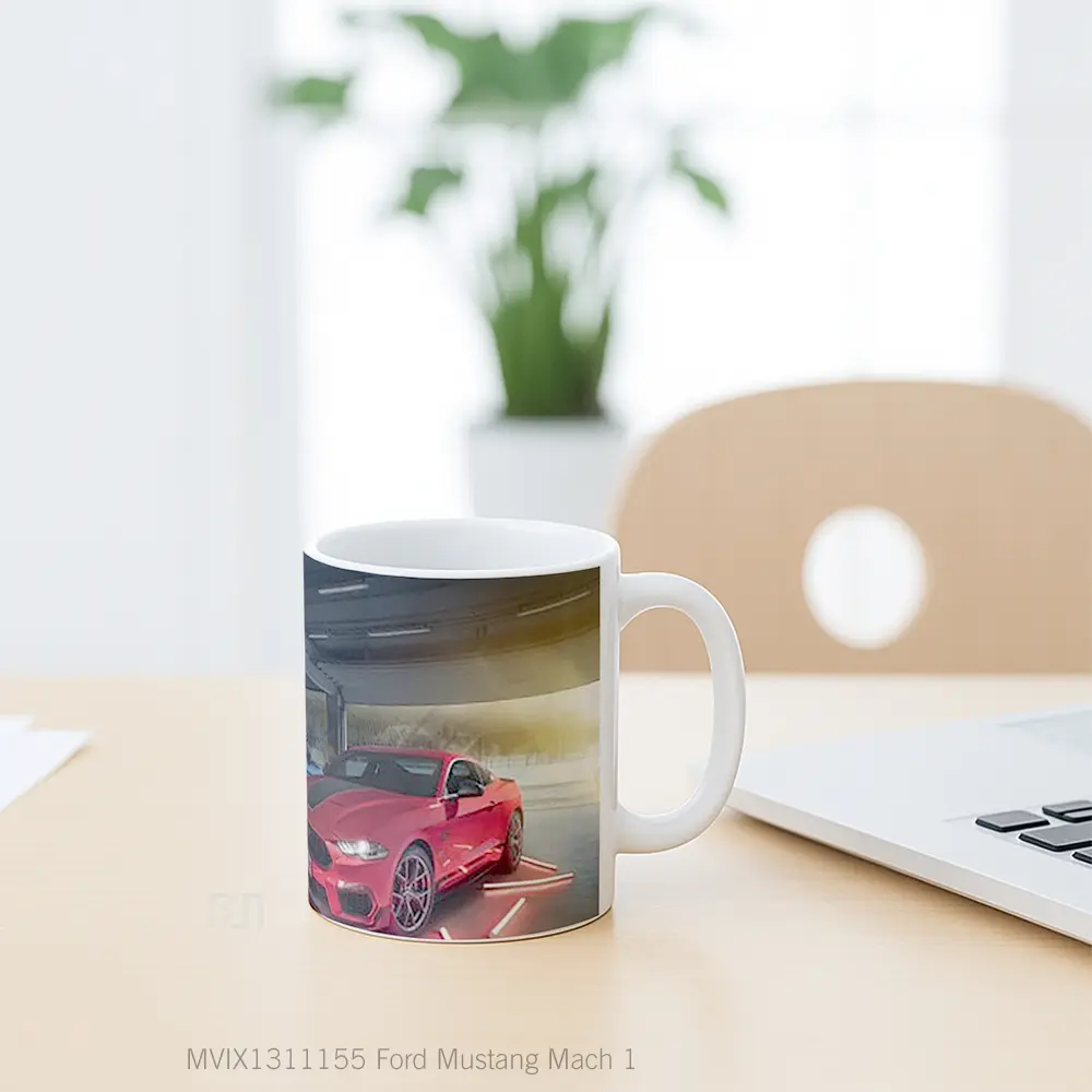 Mug Ford Mustang Mach 1 Cangkir Mobil - All-side / Desain