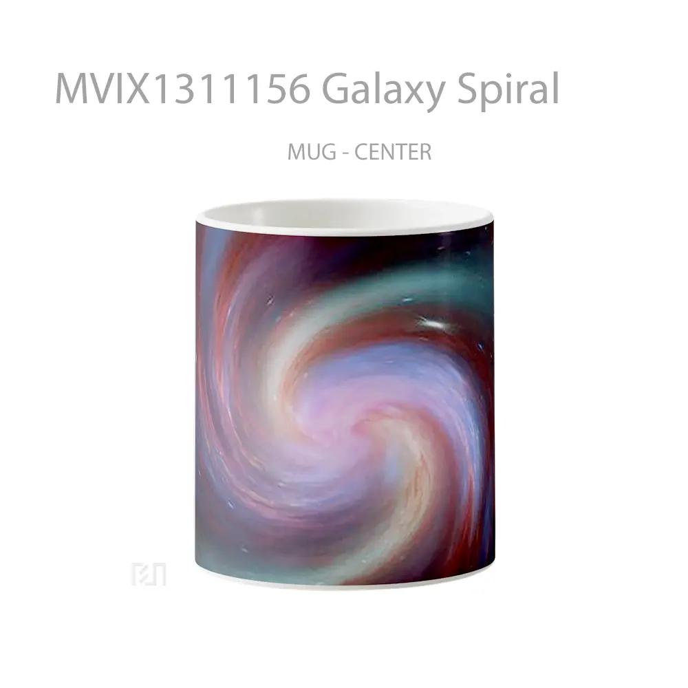 Mug Galaxy Spiral Gelas Astronomi