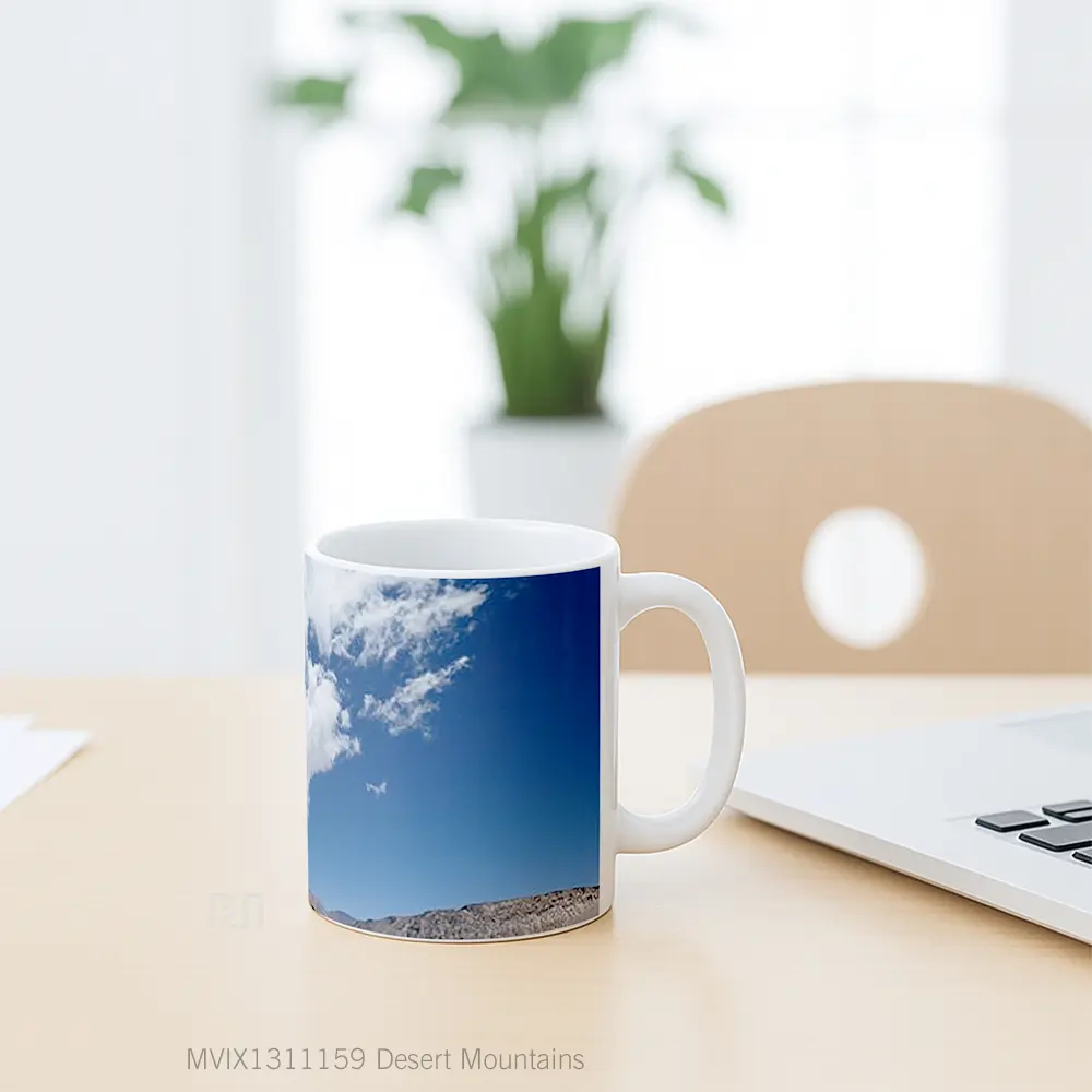 Mug Desert Mountains Gelas Pemandangan Alam - All-side / Desain
