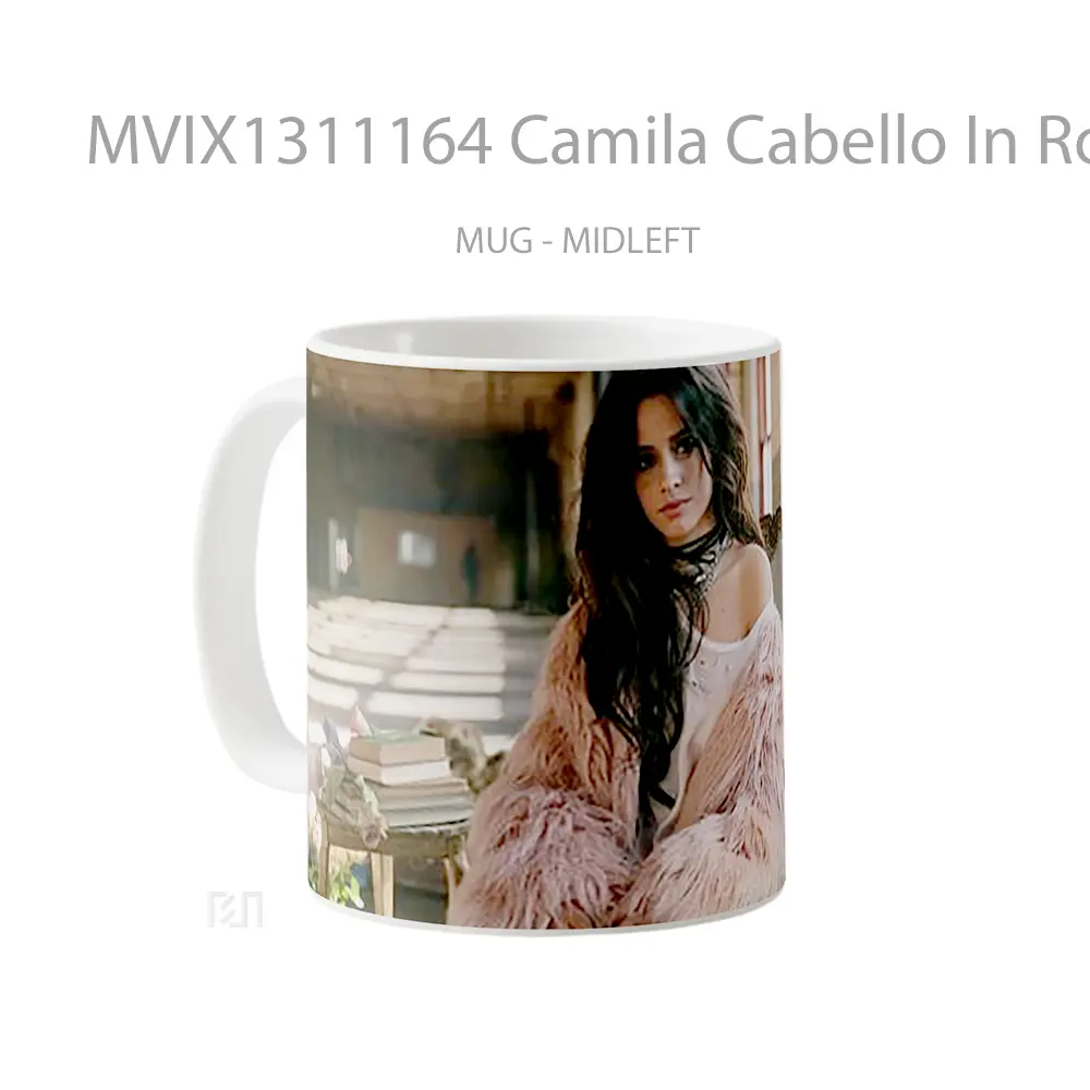 Mug Camila Cabello In Room Gelas Selebriti - All-side / Desain