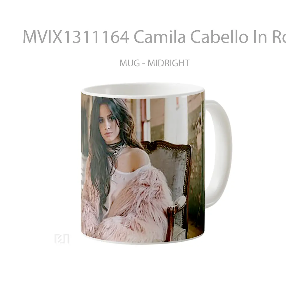 Mug Camila Cabello In Room Gelas Selebriti - All-side / Desain