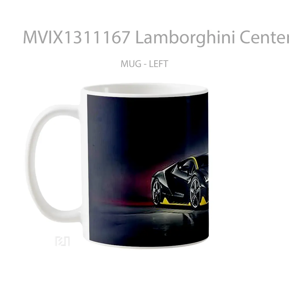 Mug Lamborghini Centenario Cgi Cangkir Mobil - All-side / Desain