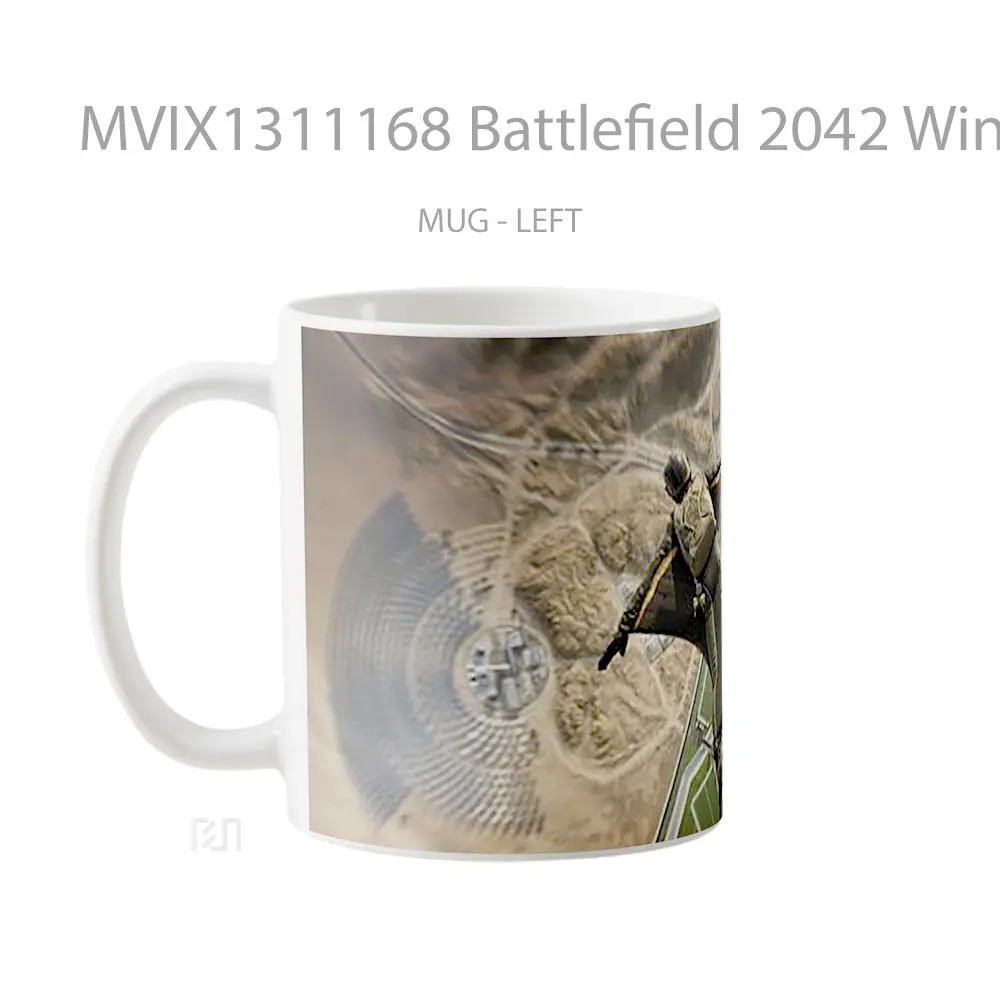 Mug Battlefield 2042 Wingsuit Gelas Keramik Unik - All-side / Desain