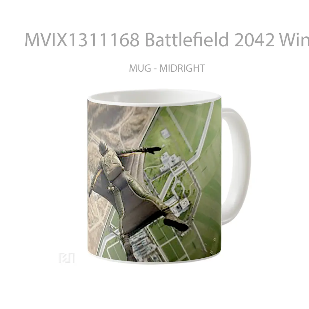 Mug Battlefield 2042 Wingsuit Gelas Keramik Unik - All-side / Desain