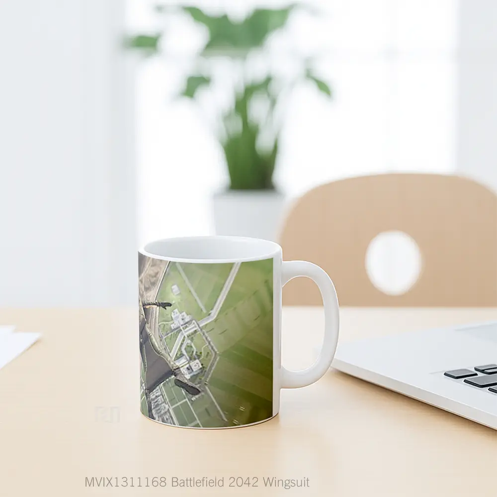 Mug Battlefield 2042 Wingsuit Gelas Keramik Unik - All-side / Desain