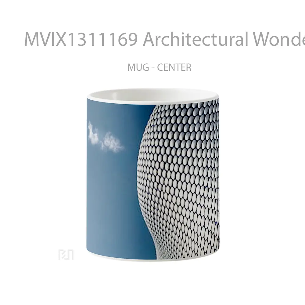 Mug Architectural Wonder Gelas Keramik Unik