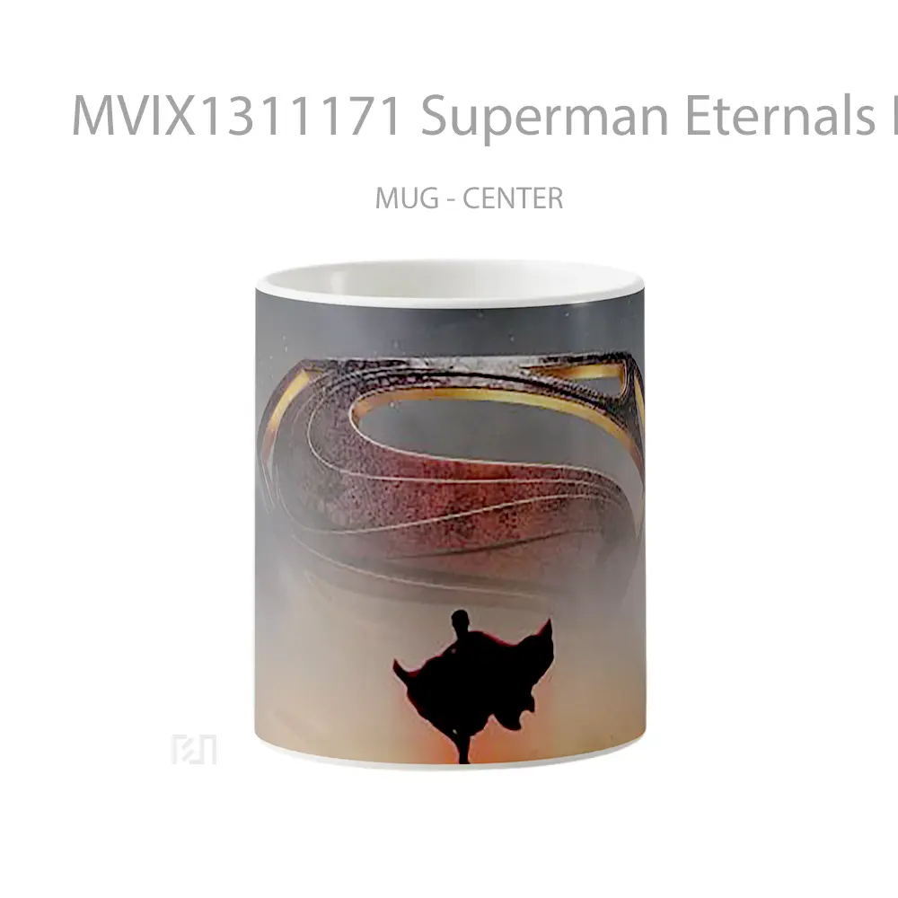 Mug Superman Eternals Poster Gelas Superhero