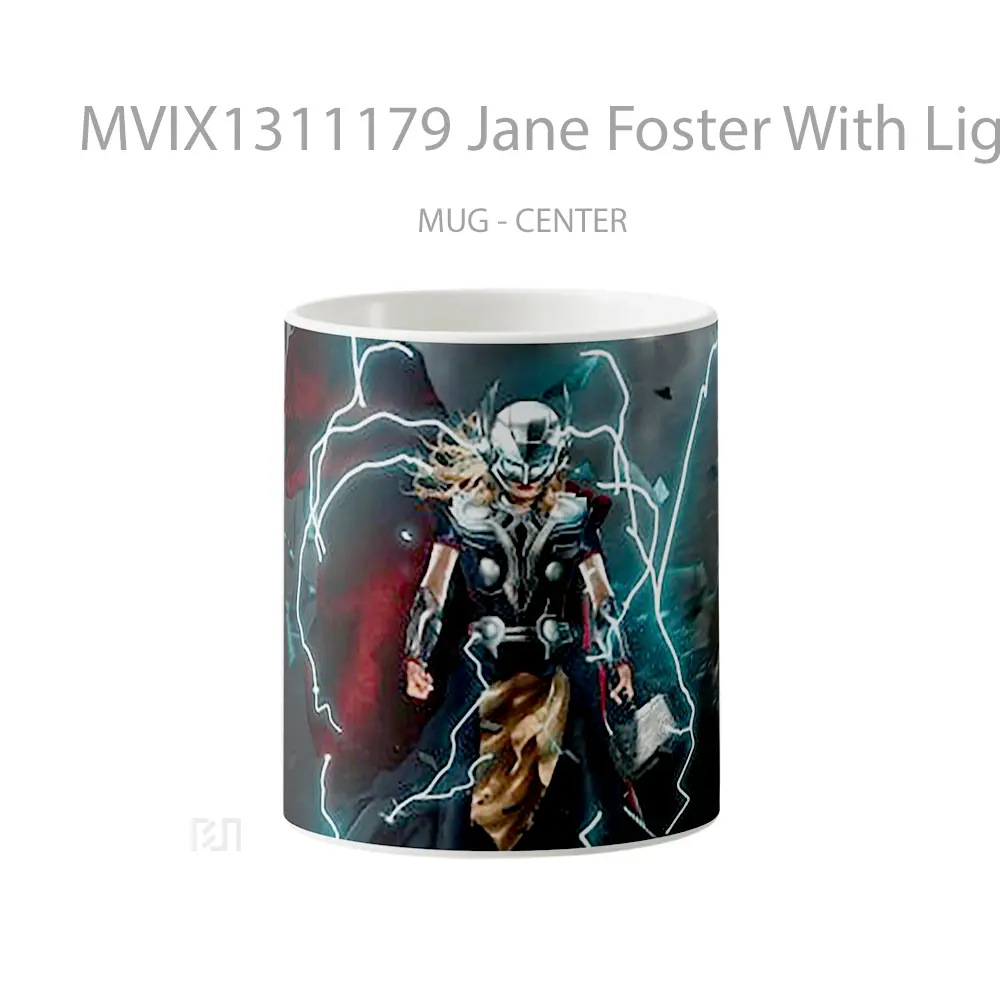 Mug Jane Foster With Lighting Gelas Keramik Unik
