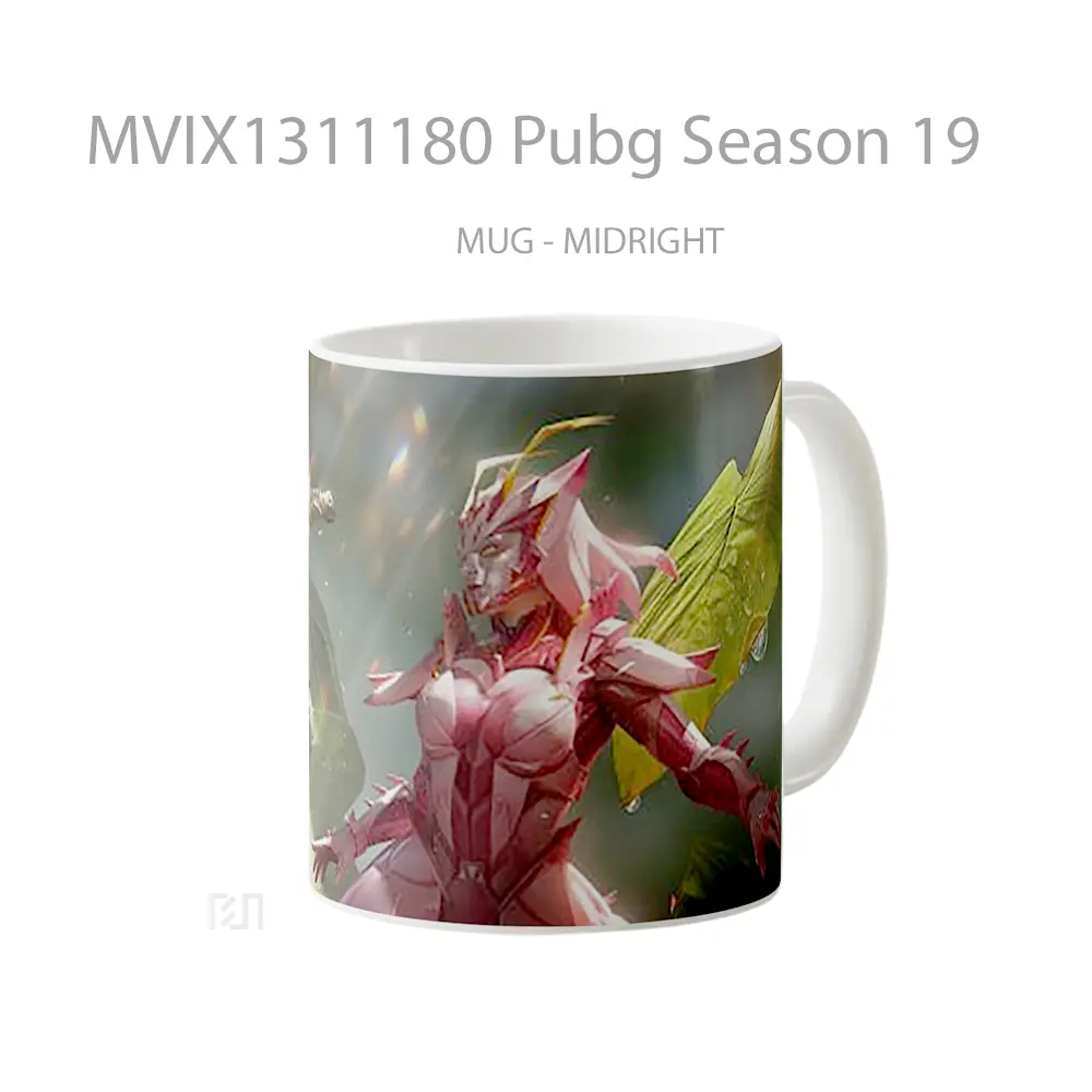 Mug Pubg Season 19 Cangkir Gamer - All-side / Desain