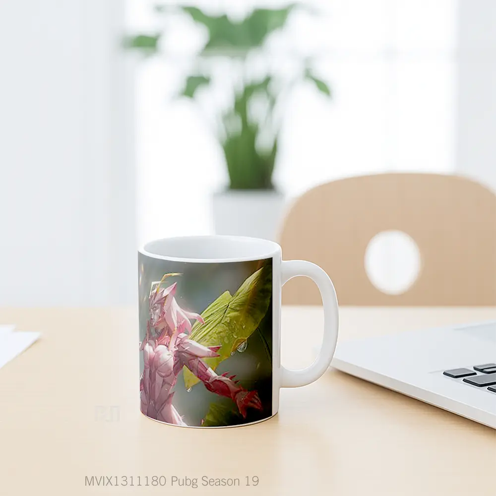 Mug Pubg Season 19 Cangkir Gamer - All-side / Desain