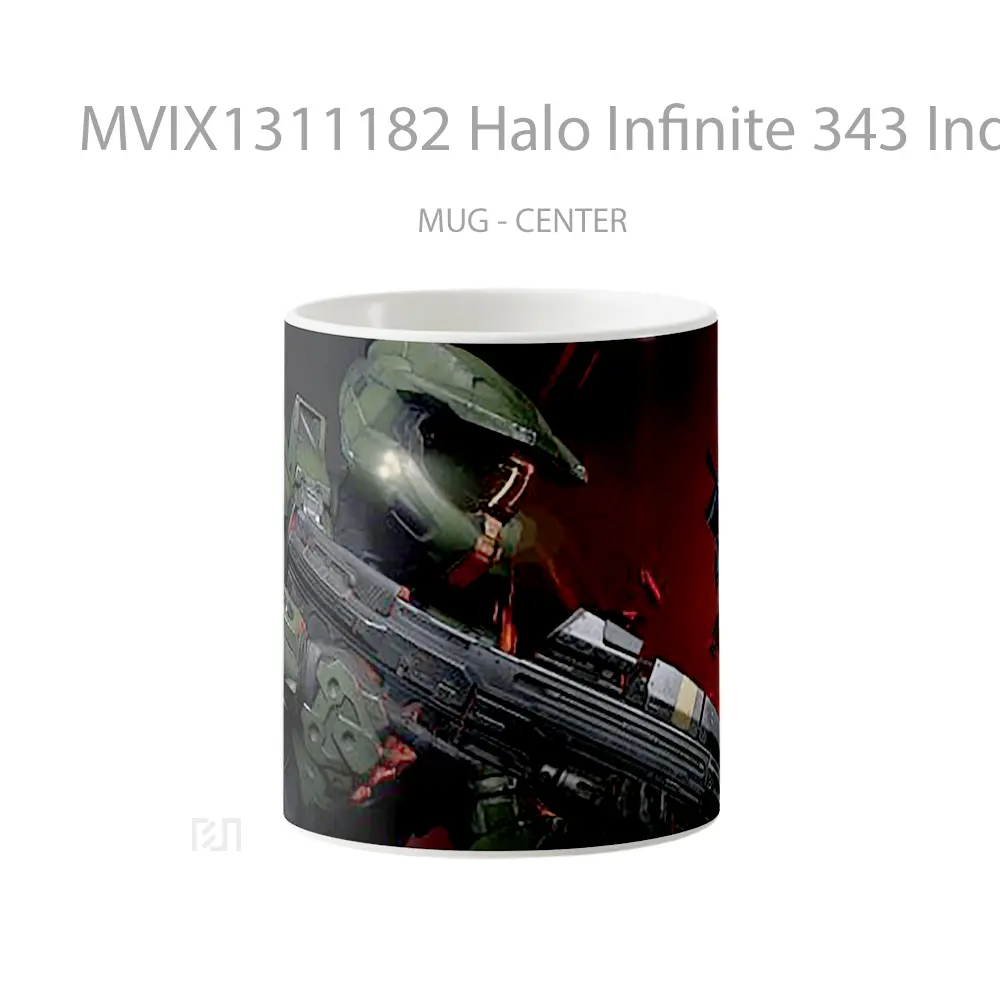 Mug Halo Infinite 343 Industries Cangkir Gamer