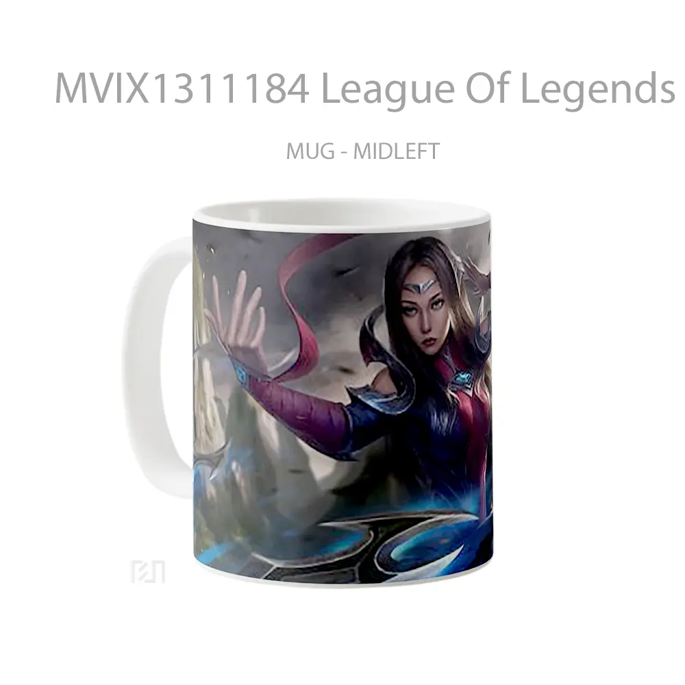Mug League Of Legends Irelia Fanart Cangkir Gamer - All-side / Desain