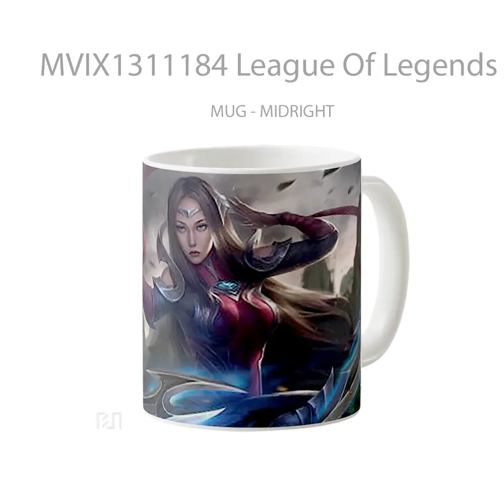 Mug League Of Legends Irelia Fanart Cangkir Gamer - All-side / Desain