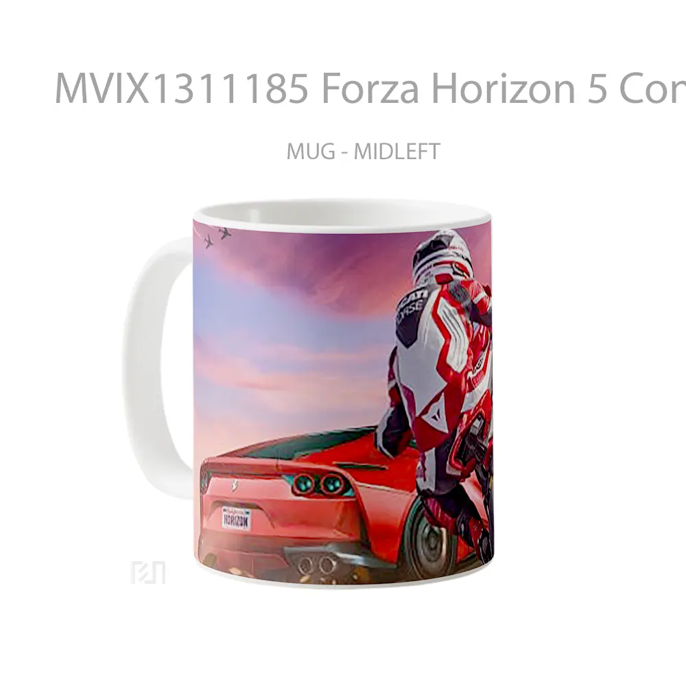 Mug Forza Horizon 5 Concept Gelas Keramik Unik - All-side / Desain