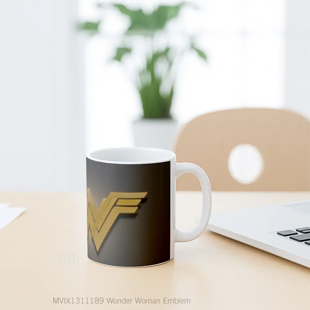 Mug Wonder Woman Emblem Gelas Superhero - All-side / Desain