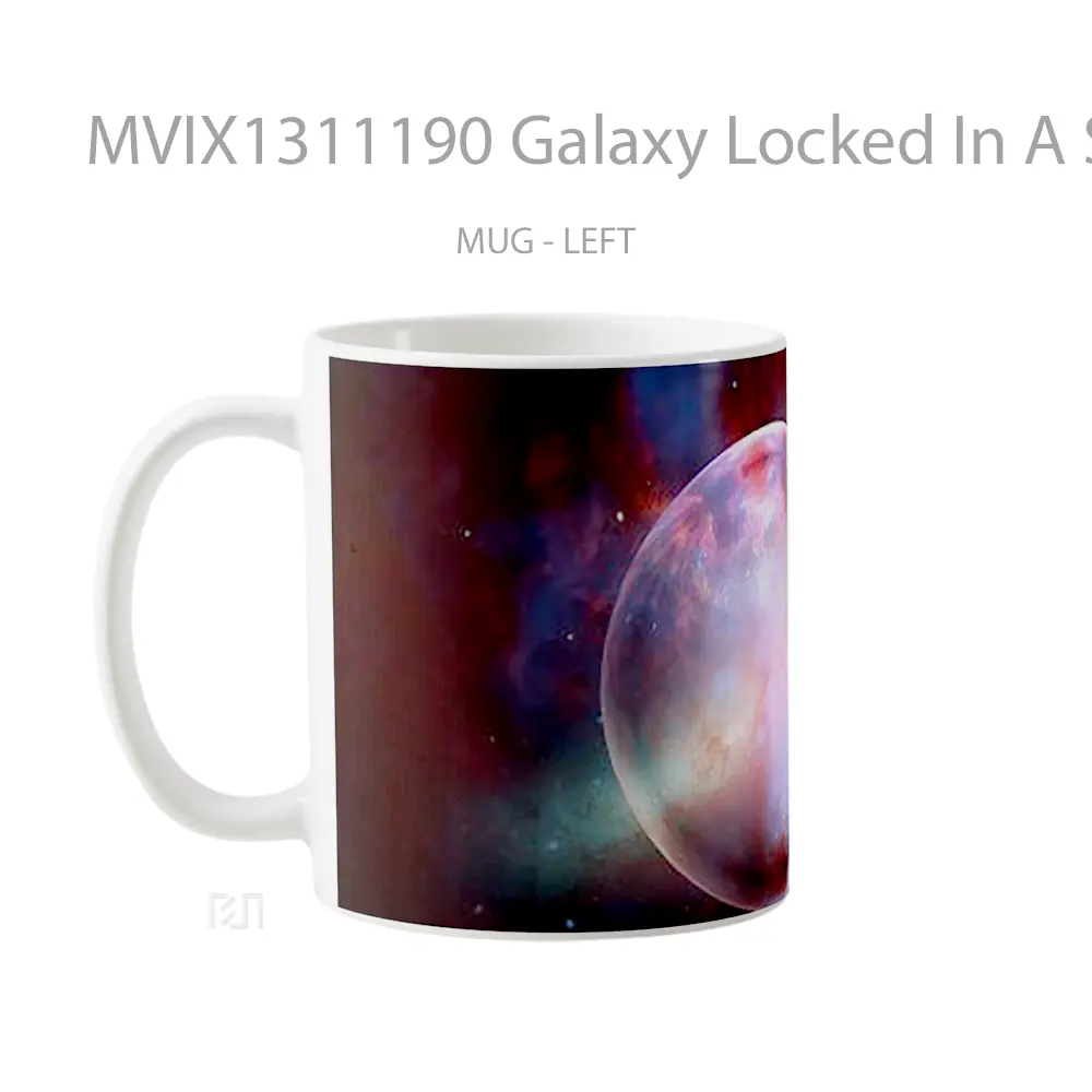 Mug Galaxy Locked In A Sphere Gelas Astronomi - All-side / Desain