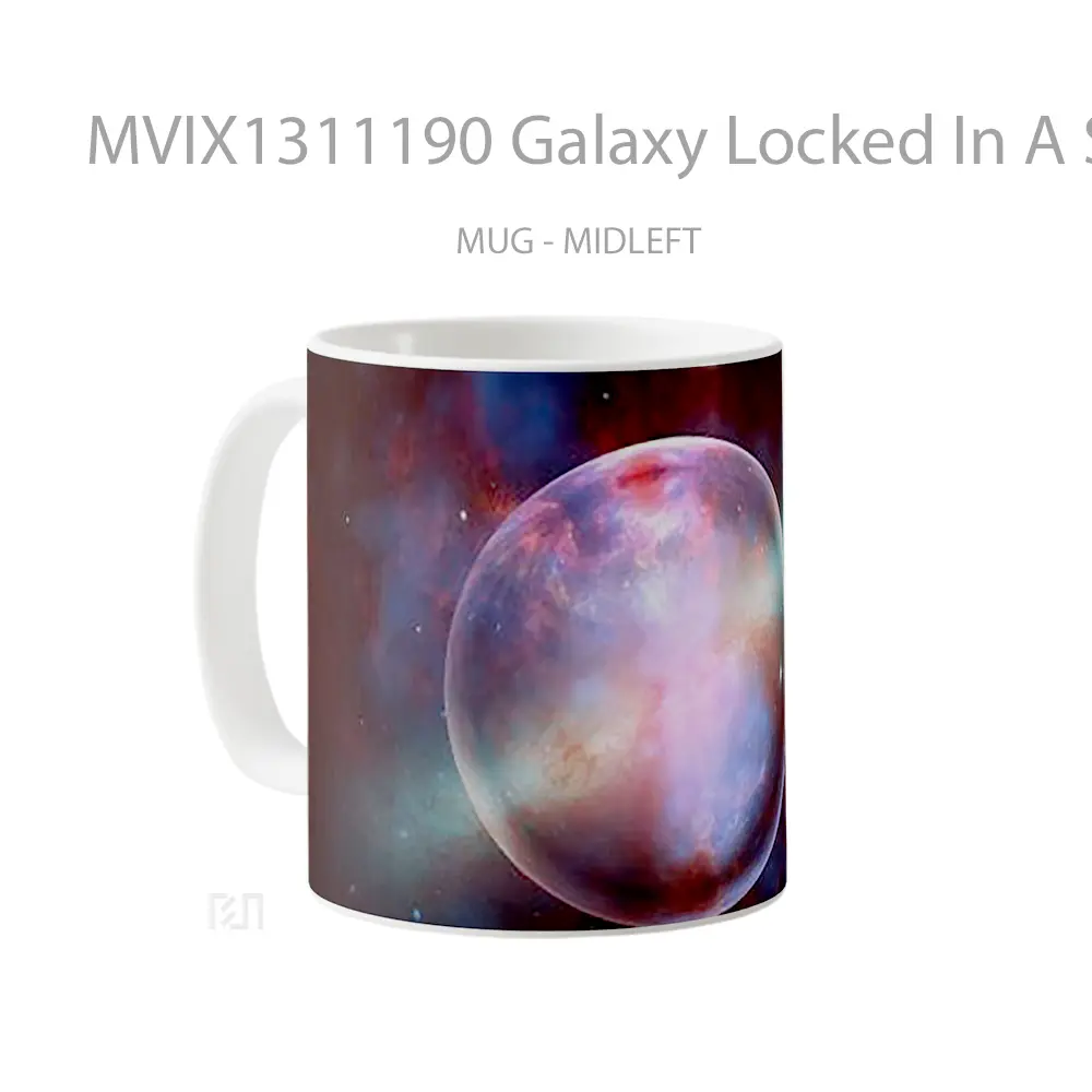 Mug Galaxy Locked In A Sphere Gelas Astronomi - All-side / Desain