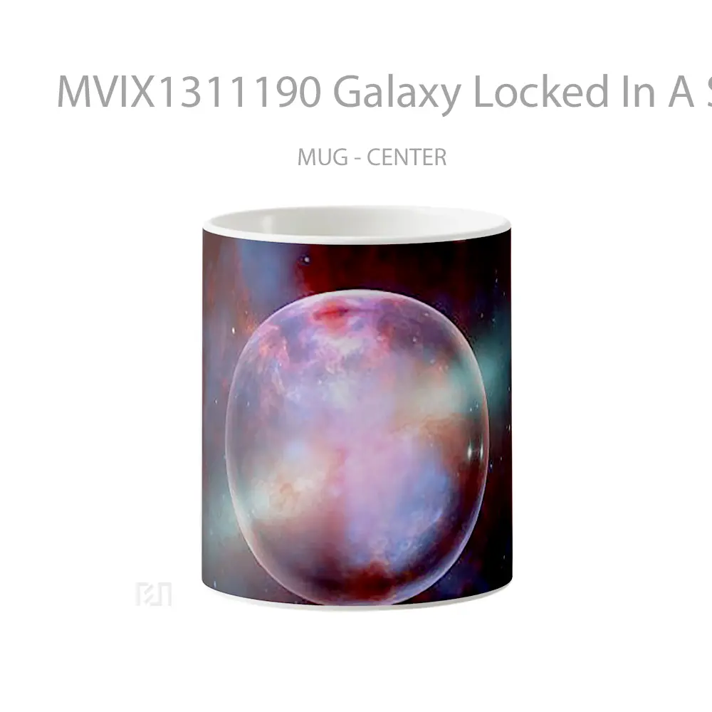 Mug Galaxy Locked In A Sphere Gelas Astronomi
