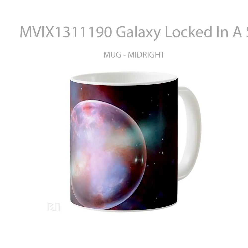 Mug Galaxy Locked In A Sphere Gelas Astronomi - All-side / Desain